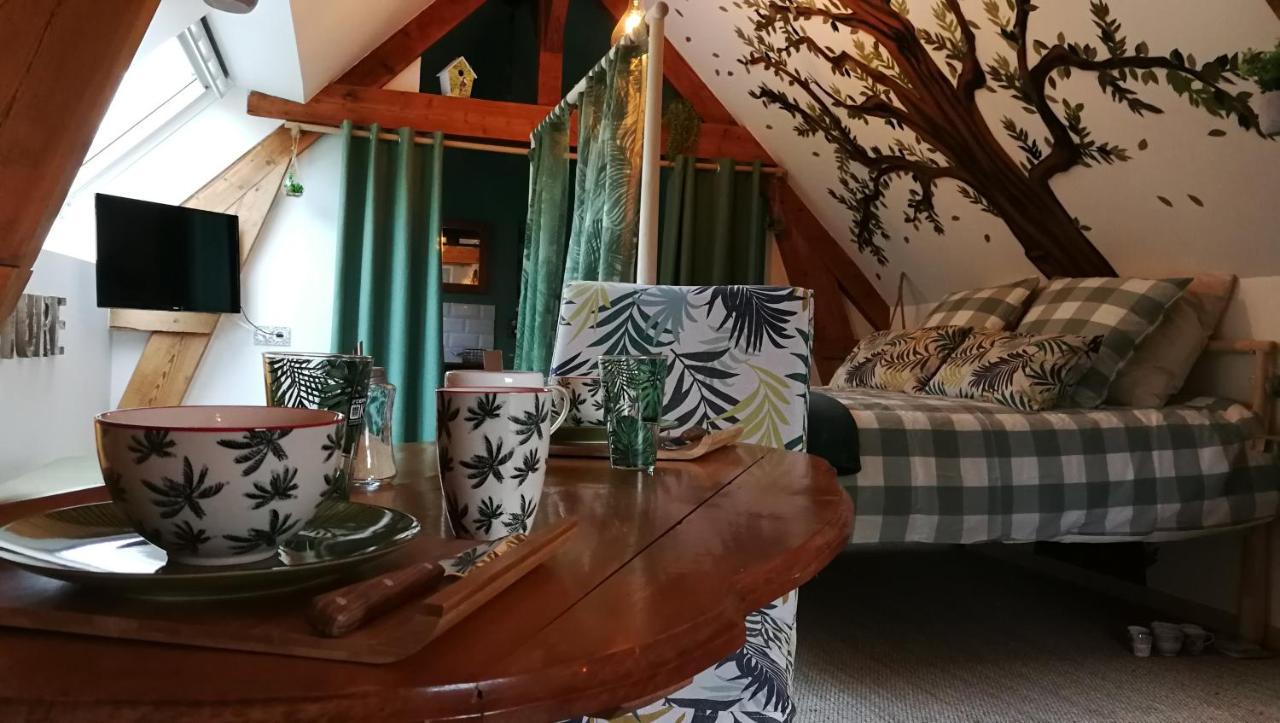 L'Arbre A The Panzió Honfleur Kültér fotó